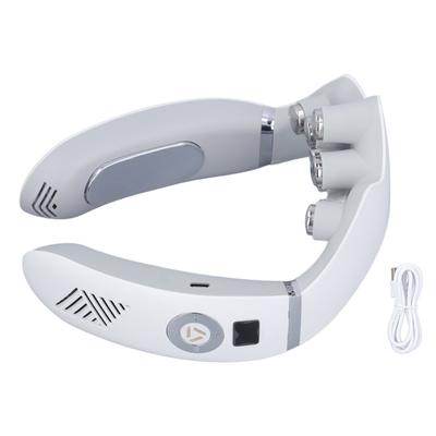 Массажер для шеи USB Умный массажер для шейного отдела позвоночника 3-ступенчатый контроль температуры Массажер для шеи с функцией охлаждения