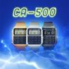 Casio CA-500WEGG-1BDF Модные мужские женские наручные часы