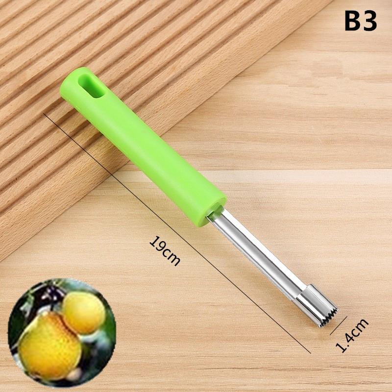 1 шт. Нержавеющая сталь Фруктовая косточковыдавливатель Финики Вишня Груша Косточковыдавливатель Удаление косточек фруктов Нож-слайсер Инструменты для фруктов и овощей