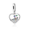 Fit Charm Bracelet 925 Silver Swimming Pole Dance Cheerleader Golf Volleyball Baseball Runner Bead For Making Berloque