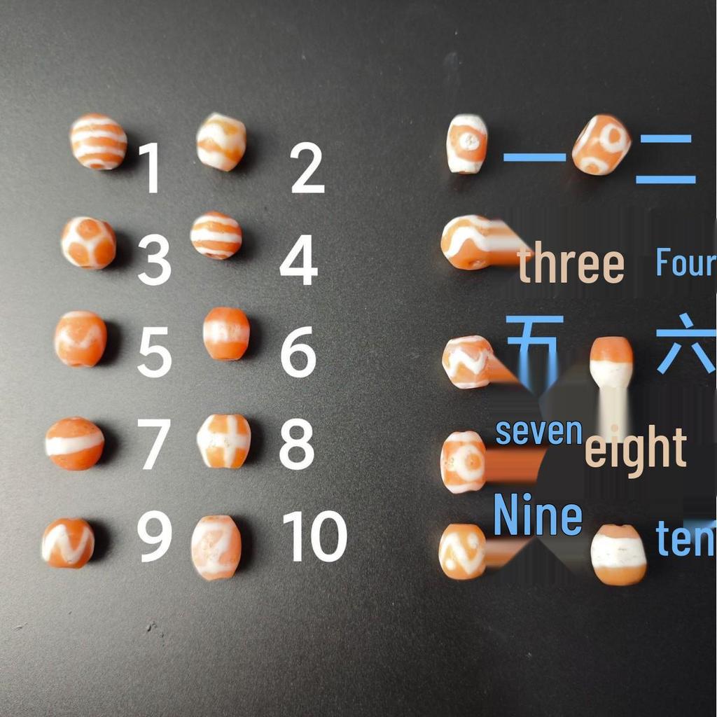 Тибетские натуральные травленые бусины Дзи из агата ручной работы с выветренной патиной, 15 мм для бисероплетения своими руками