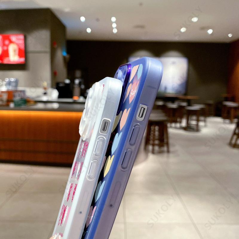 Для iPhone 15 14 13 Pro Max чехол Graffiti Love Pattern противоударный силиконовый прозрачный мягкий чехол для телефона для iPhone 14 15 Pro