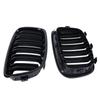 Ricoy Gloss Black For Bmw 2011 - 2014 F20 F21 118i 120i 140i 2 Hatchback Sport Kidney Grill Grille Carbon Fiber