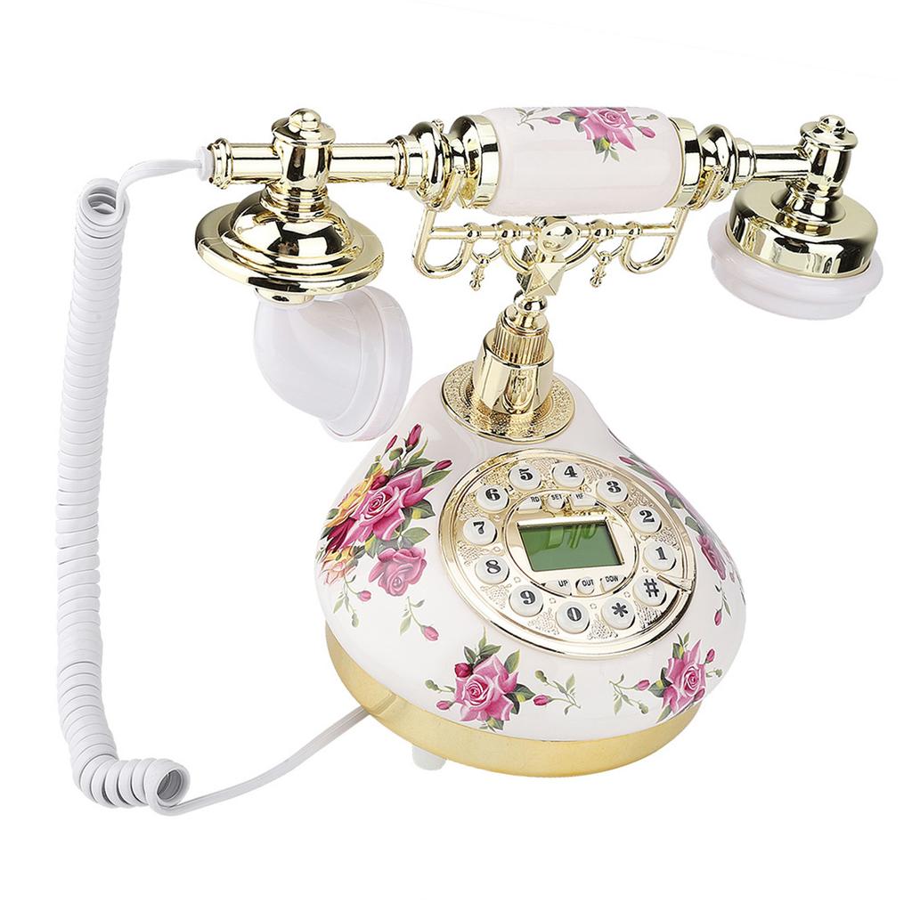 MS-9101 Vintage Retro Imitation Antique Telephone for Home Office Use