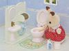 Sylvanian Families Мебель Сертифицировано ST Mark Возраст Игрушка Кукольный домик Sylvanian Families Epoch EPOCH [Набор для туалета] KA-629 3+ ООО