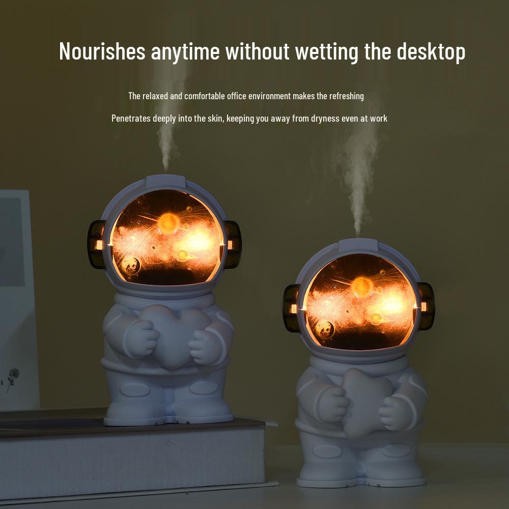Портативный аромадиффузор-увлажнитель в виде космонавта: Большой диффузор тумана для дома и автомобиля