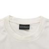 Emporio Armani Мужская футболка с коротким рукавом и круглым вырезом, вышитый логотип SS24, топ, цвет Ванильный 3D1TG8-1JOCZ-01A1