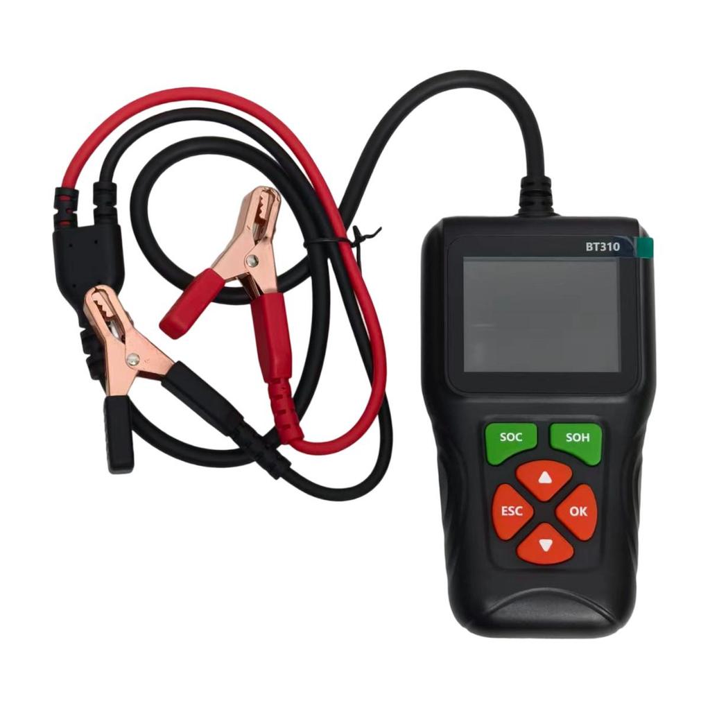 Car Battery Tester BT310 12V 24V Motorcycle Truck Test Tool For Lead Acid AGM GEL EFP Batteries Charging Tester SOH