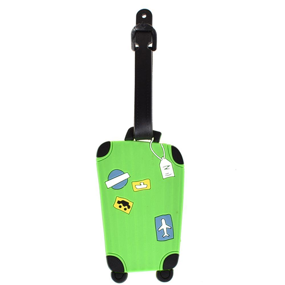 Сумка Школьная сумка Идентификаторы с ремешком Багаж Чемодан Силиконовая бирка для багажа Именные ID-бирки