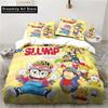 3D Мультяшный DR S-Slump Арале Комплект постельного белья Милый пододеяльник Покрывало для кровати С наволочкой Размер: Двуспальный Односпальный Queen King Для мальчиков Взрослых Домашний