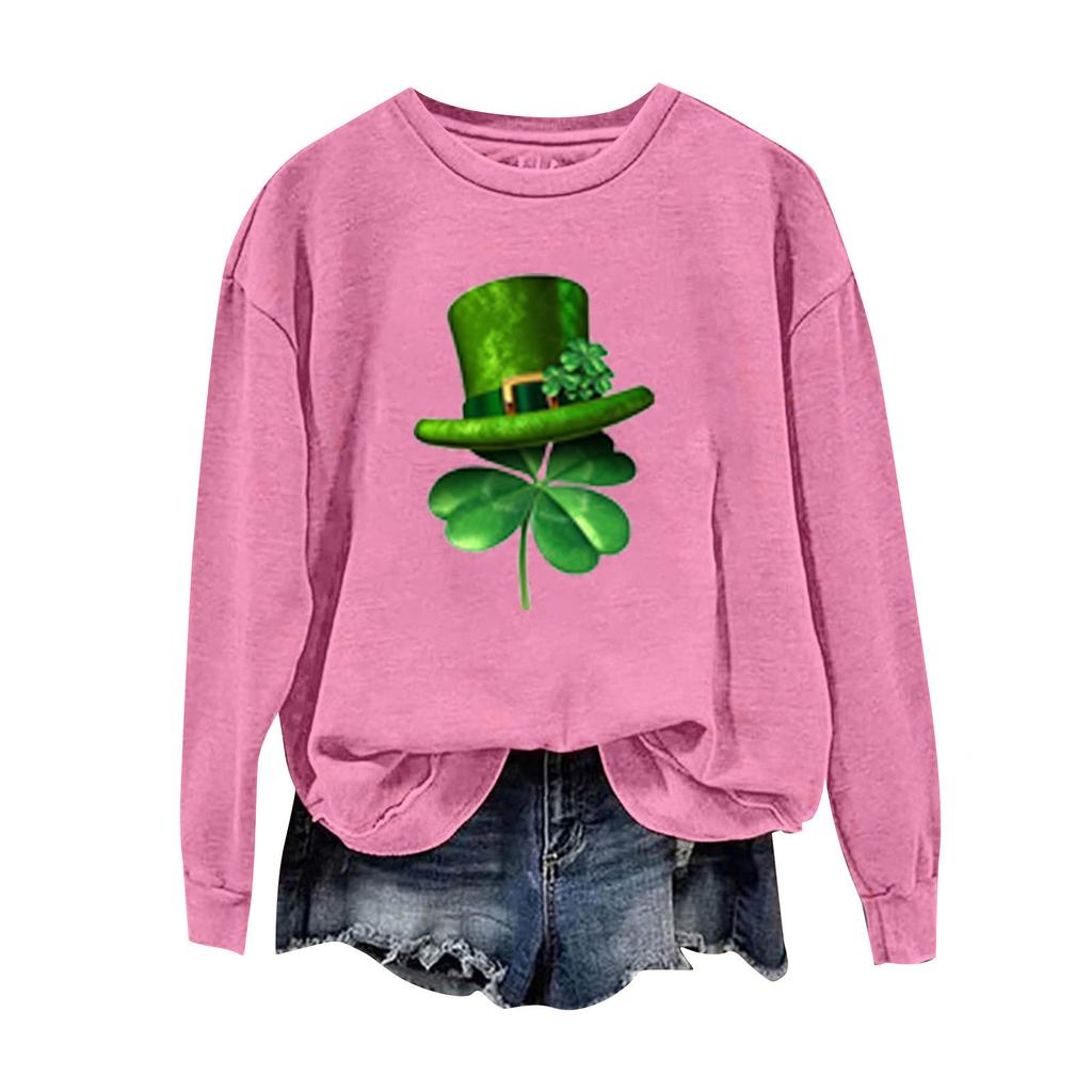 Женские топы с круглым вырезом, хлопковый женский повседневный модный пуловер с длинным рукавом и круглым вырезом