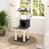 VidaXL Cat Tree with Sisal Scratching Posts Dark Grey 105 Cm