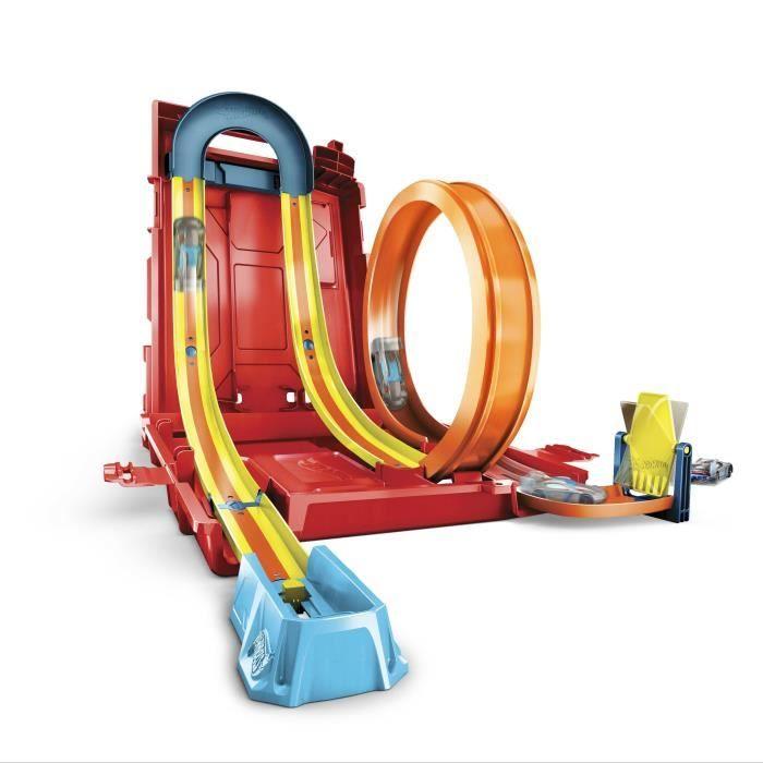 Jouet - HOT WHEELS - TRACK BUILDER UNLIMITED - COFFRET CASCADES - Intérieur - Enfant
