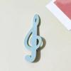 Y2K Duckbill Alligator Clip Music Note Side Clip Hair Accessories Music Note Hair Clip  Women