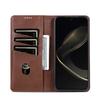 AZNS For Honor 500 5G Case Cowhide Texture PU Leather Wallet Phone Cover