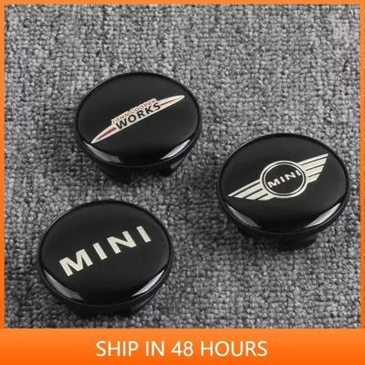 -4 шт. 54 мм Серия R Подходят для BMW MINI Cooper R55 R56 R57 R58 R59 R50 R53 R60 R61 Центральные колпачки ступицы колеса Автомобильные автозапчасти