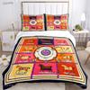 Fashion Ethnic Frame Horse Duvet Cover Comforter Bedding Set Soft Quilt Cover and Pillowcases for Teens Single/Double/Queen/King