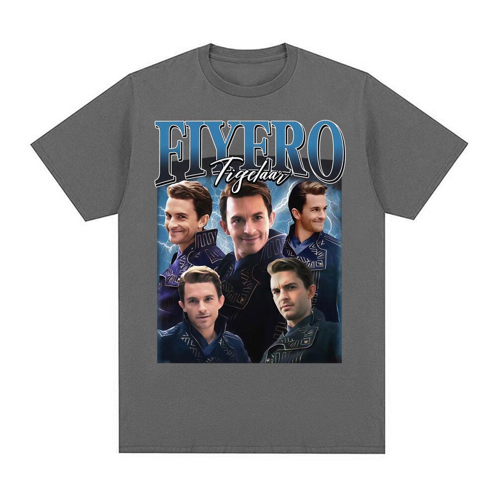 Jonathan Bailey Prince Fiyero T Shirt Wicked Musical Broadway Graphics Tshirts Unisex Women Vintage Style Oversized Cotton Tshirt