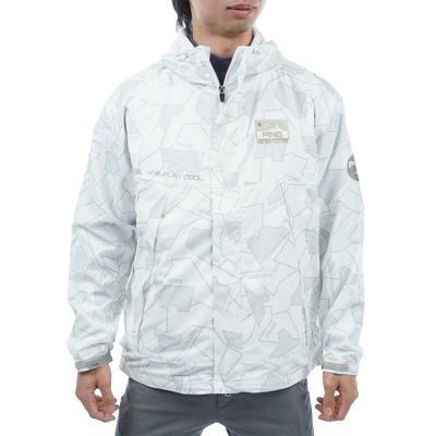 Водоотталкивающая рубашка 3WAY Blouson Blouson Golf L [Pin Apparel] Мужская (Комплект жилета) / / 621-3220003 030_Белый (Шаблон)
