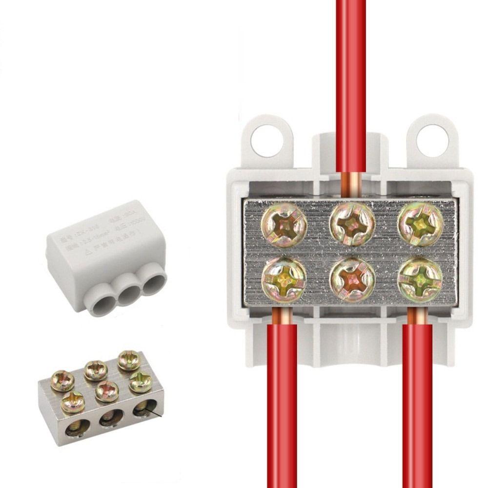 Quick Crimp Block High Power Branch Terminal T-type Wiring Terminal Quick Wire Connector Terminal
