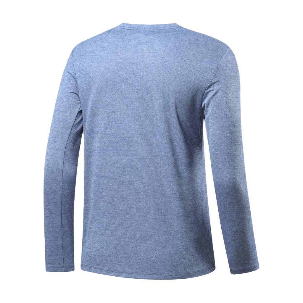 Saucony T Shirts Men's Dark Gray Blue Crew Neck Moderate SC2230679A-BL30