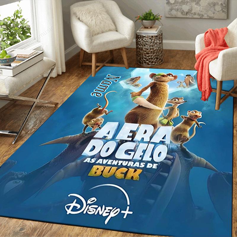 Custom 1Pc Ice Age Buck'S Wild Journey Rug Office Carpet Indoor Outdoor Entrance Doormat Nonslip Soft And Comfortable Living Room D91678