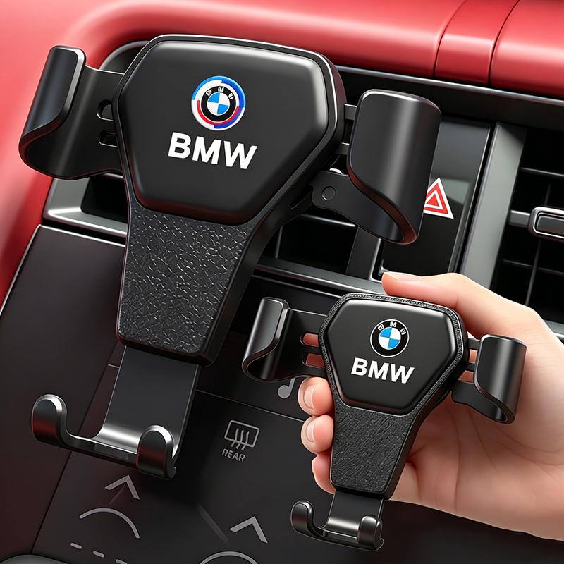 Motorcycle Sticker/Gravity Car Mount GPS Mobile Phone Holder Vent Clip Installation For BMW M E46 E90 E60 F30 F10 E39 E36 F20 X5 FC3