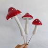 Enchanting Foam Toadstool Mushrooms Fairy Garden Decorations Set of 33