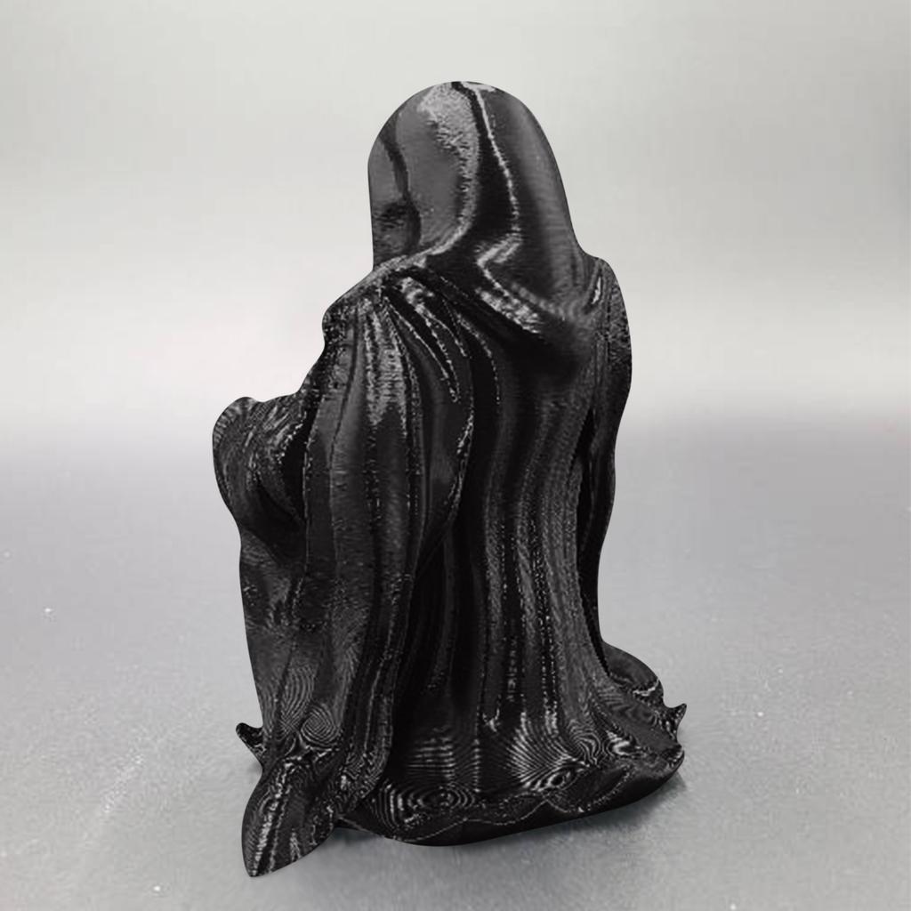 Интересная 3D-печатная фигурка-плащ и скелет-паразит, модель игрушки