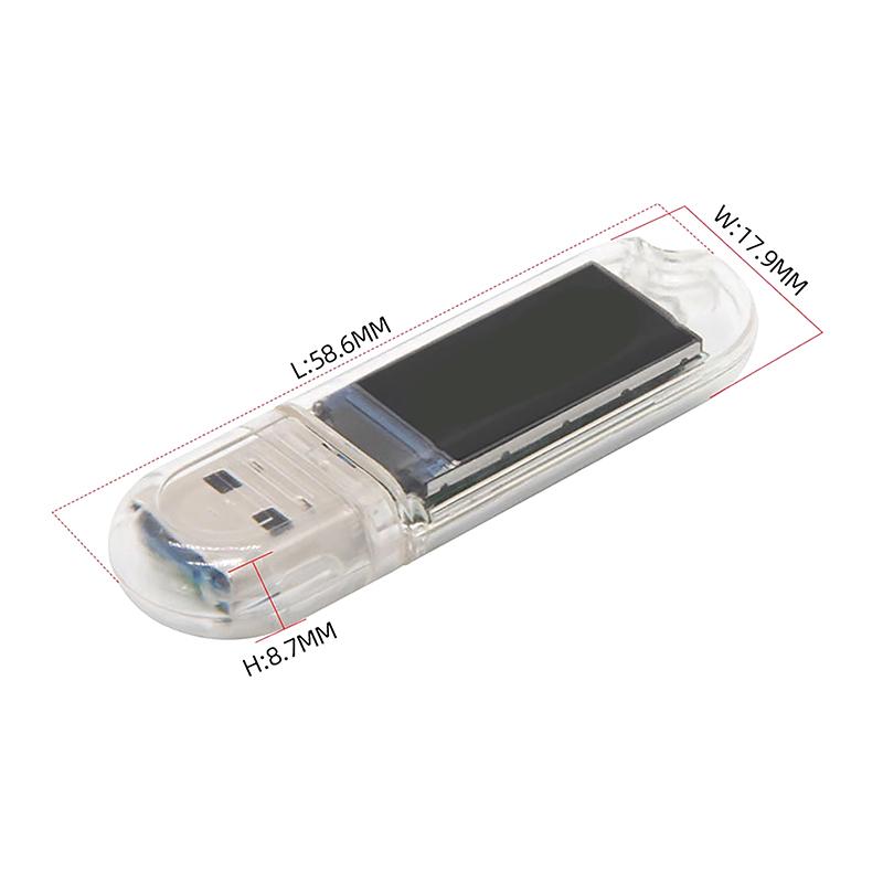 Плата разработки T-Dongle-S3 ESP32-S3 с дисплеем Dongle 0,96 дюйма ST7735 LCD, поддержка WiFi Bluetooth карты памяти TF