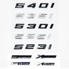 ABV1 Old Style Letter Emblem Sticker for BMW 5 Series E60 E61 F10 F11 G30 - 520i 523i 525i 528i 530i 535i 540i Trunk Decal