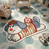 Quick Dry Bathroom Mat Weaving Texture Floor Mat Creative Absorbent Mat Laundry Room