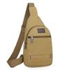 Korean Style Men's Oxford Cloth Crossbody & Waist Bag - Canvas Chest & Shoulder Bag