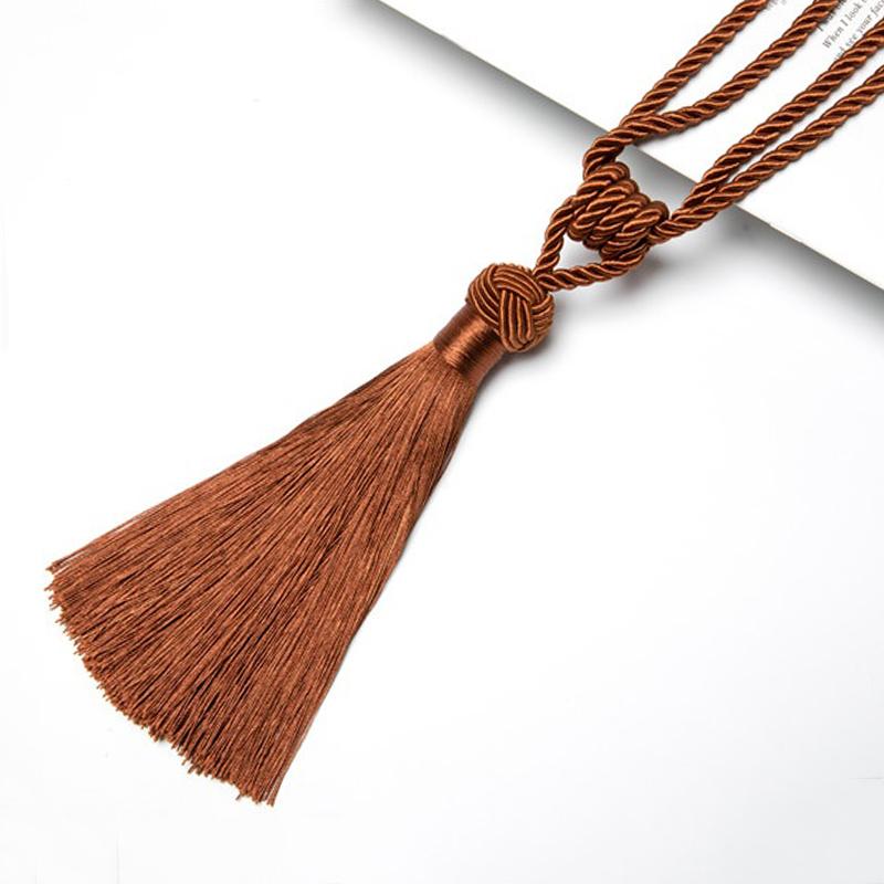 1 шт., высококачественные подхваты для штор ручной работы, ручные тканые подхваты, домашние декоративные кисточки, подхваты, 12 цветов