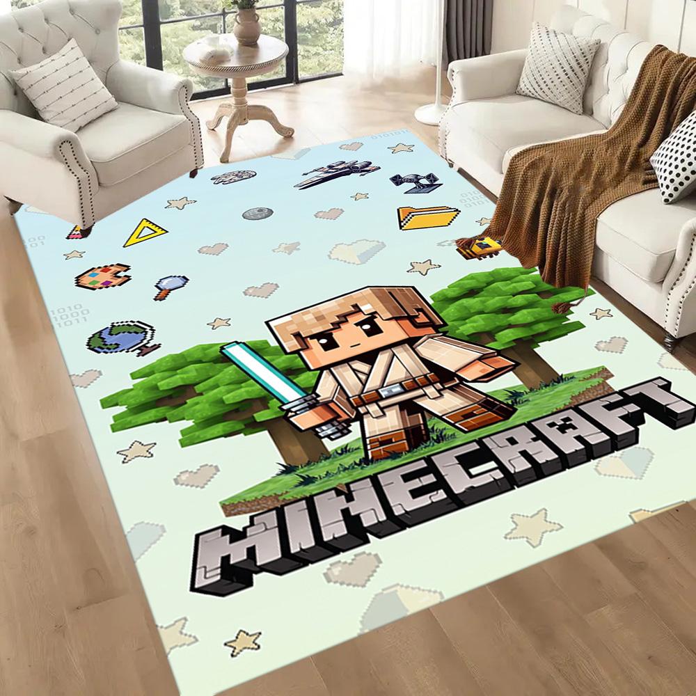 Minecraft 19 Carpet Design for Decorate room Bedrooms Balcony Kitchen Antislip Carpet Anime Office Decor Wedding Party Gift