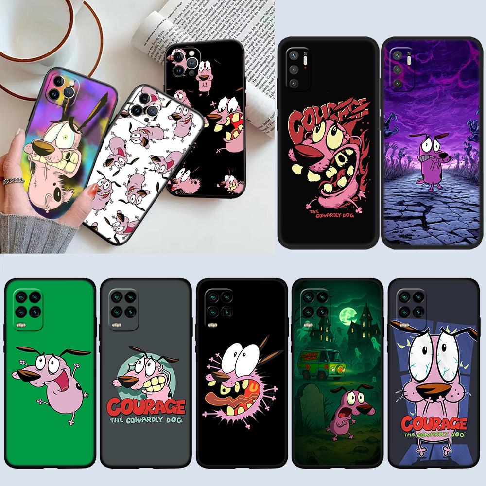 RE15 C-Courage C-Cowardly D-Dog New High-End Shell Phone Case for Redmi Note 8 9 Pro Max 9S 9T 9C NFC 8T 8A 10A A4