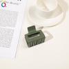 Заколка для волос Frosted Hair Clip Simple Large Clip Cross Hair Clip Coiffit Shark Clip