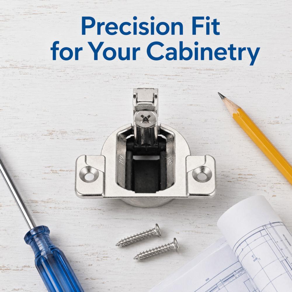 Screw-in Cabinet Door Hinges 110 Degree Compact Hinge Replacement  Replacement For Blum