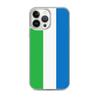 Coque iPhone - Multicolore - Drapeau Sierra Leone - Souple - TPU - Compatible iPhone 13 Pro Max