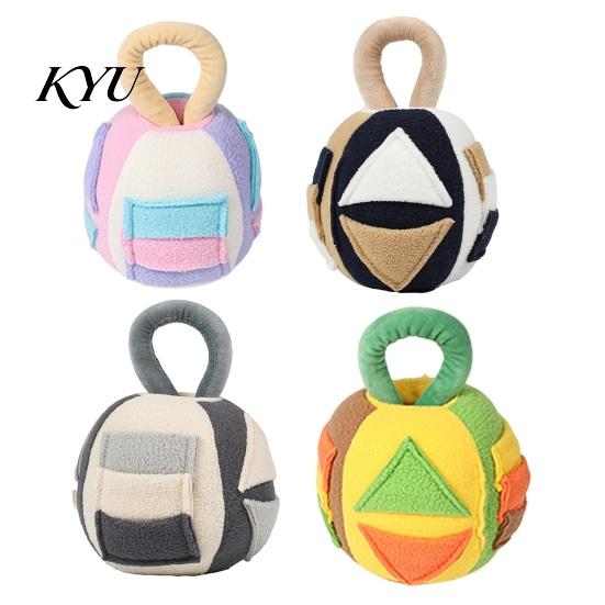 Durable Plush Puzzle Toys for Pets Dog Treat Toy, Squeaky Ball Dispenser Pets, Outdoor Training Small Interactive Food Hide And Seek Toy Dogs