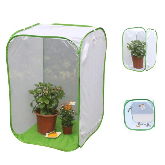 Коробка для разведения, износостойкая складная сетчатая ткань, гигантская уличная сетчатая клетка для бабочек для бабочек