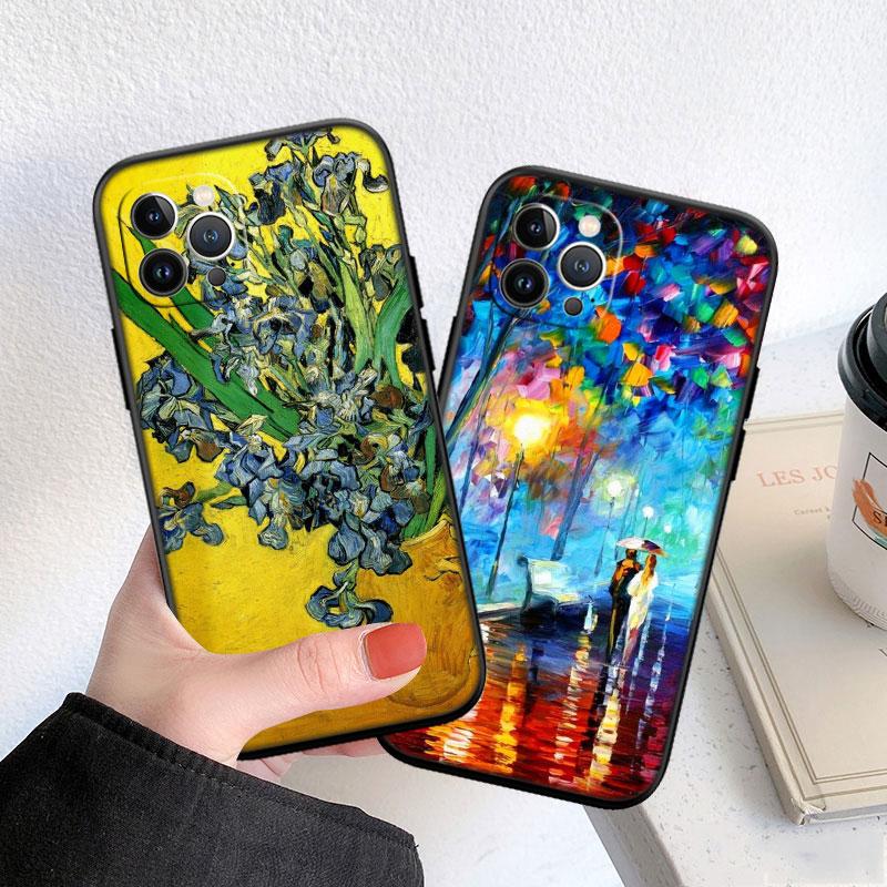 Чехол для телефона 'Звездная ночь' Ван Гога для OPPO A40 A60 A80 A15 A16 A16K A12 A17 A17K A54 A54S A53 A53S A55 A56 A57 A98 F23