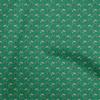 Cotton Flex Green Fabric Animal  Dress Material Fabric Print Fabric By The Yard 40 Inch