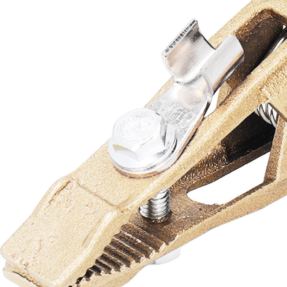260A Current Rating Earth Wire Clamp Black Welding Ground Clamp For Gas Shielded Welding