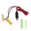 1 в 2 USB-адаптер питания 4,5 В, заменители батарей LR03+LR06, переключатели для светодиодного освещения
