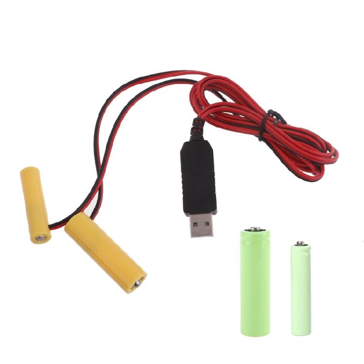 1 в 2 USB-адаптер питания 4,5 В, заменители батарей LR03+LR06, переключатели для светодиодного освещения