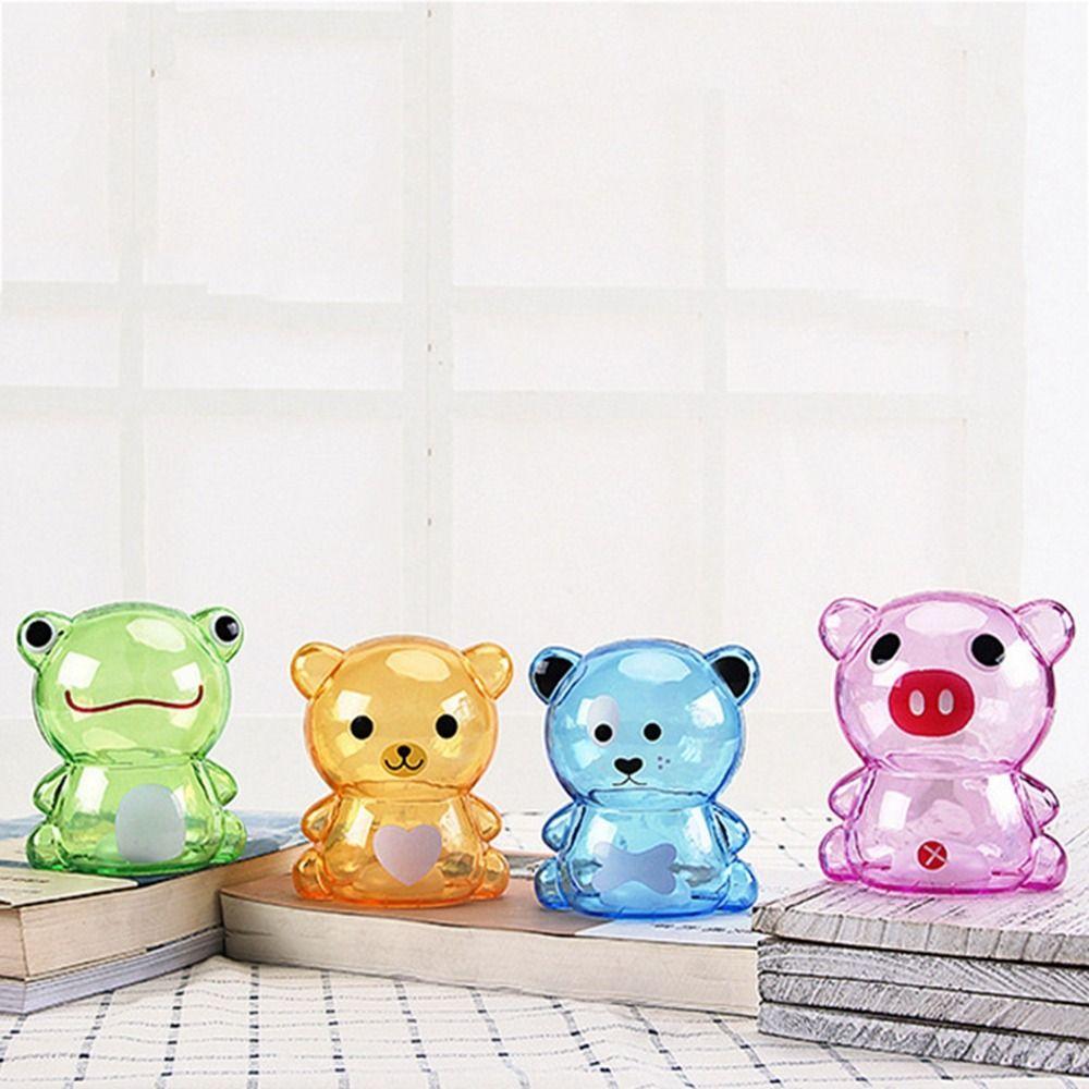 Kindergarten Home Decor Manage Funds Bear Piggy Bank Cartoon Saving Box Kids Toys Birthday Gifts