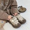Детская модная обувь для пап, сетчатые кроссовки для мальчиков, универсальная повседневная обувь для девочек