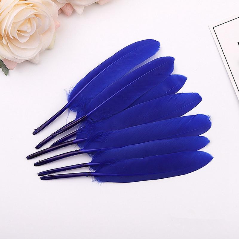 20/100pcs Duck Feathers DIY Feathers for Jewelry Making Plumes Earring Home Wedding Decoration Plumas Crafts Accessories 10-15CM