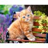 5D DIY Animal Diamond Painting Full Square Kitten Diamond Painting Cat Rhinestones Embroidery Home Decor